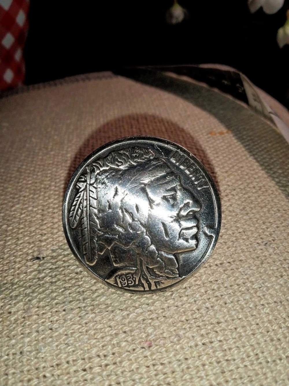 Silver Coin Ring